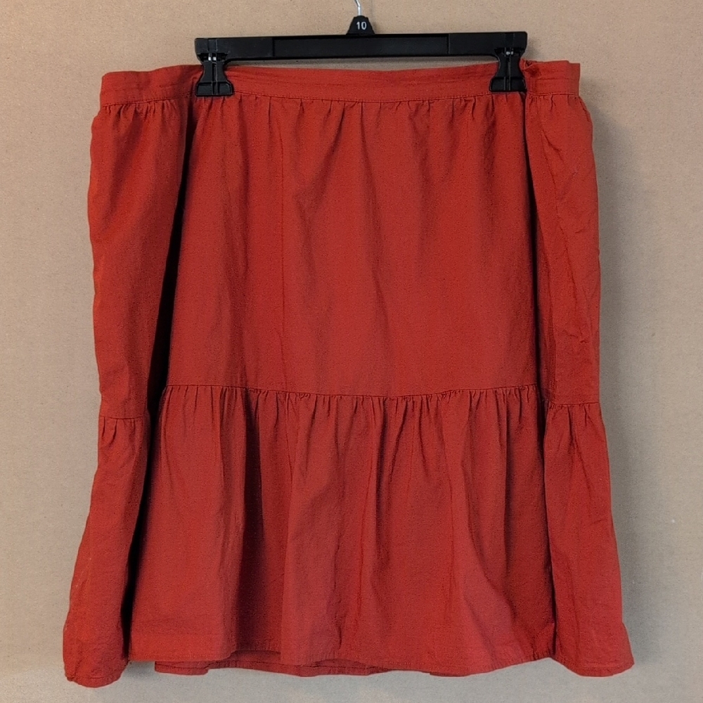 Elegant Red Women's Skirt